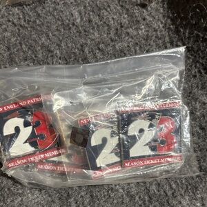 New England Patriots Season Ticket Member Pins 2024 New